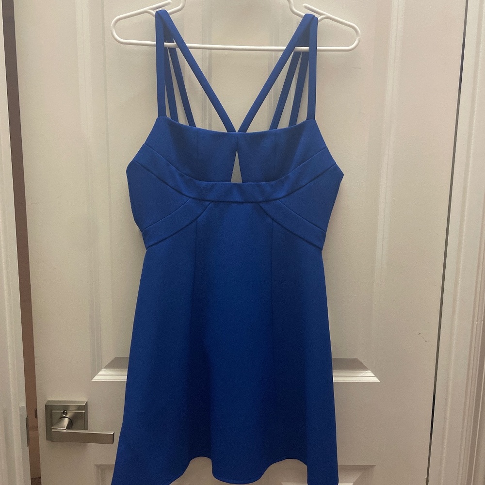 BCBG Blue Dress